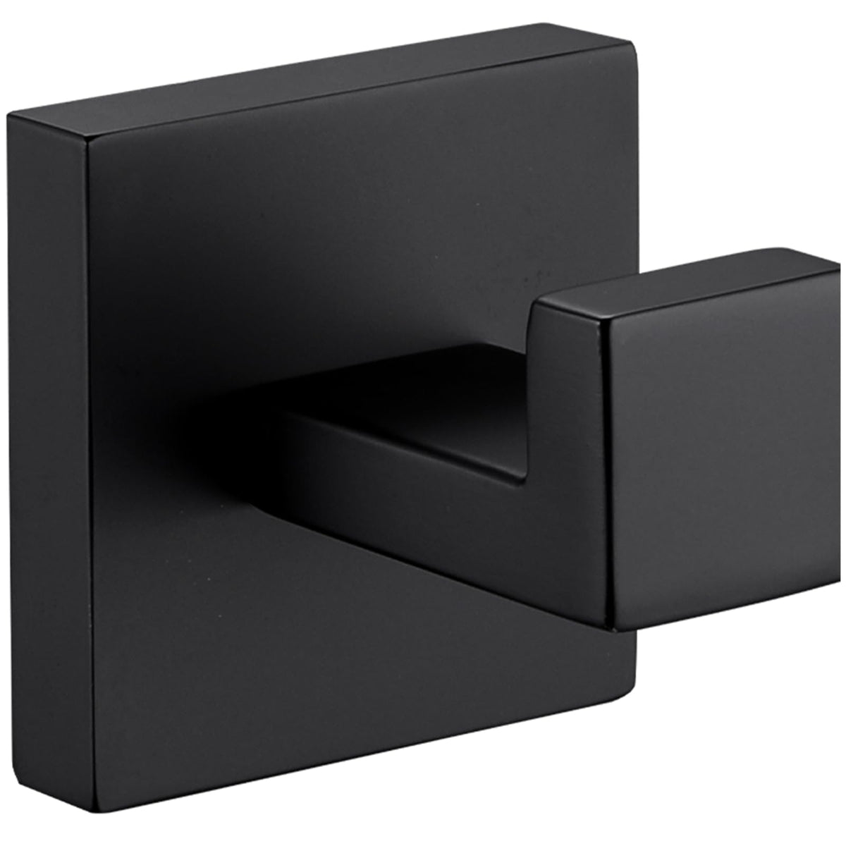 LANC Black Towel Hook for Bathroom Wall Hook, Heavy Duty SUS304 Stainless Steel Kitchen/Bathroom Hook, Matte Black Robe Hook for Hanging Towels,Clothes,Coat,Sponges, A8805MB