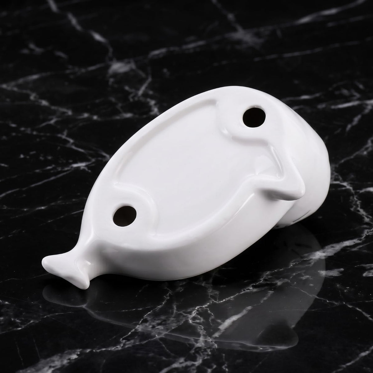 Soap Dish Self Draining Sponge Holder for Bathroom Sink Kitchen