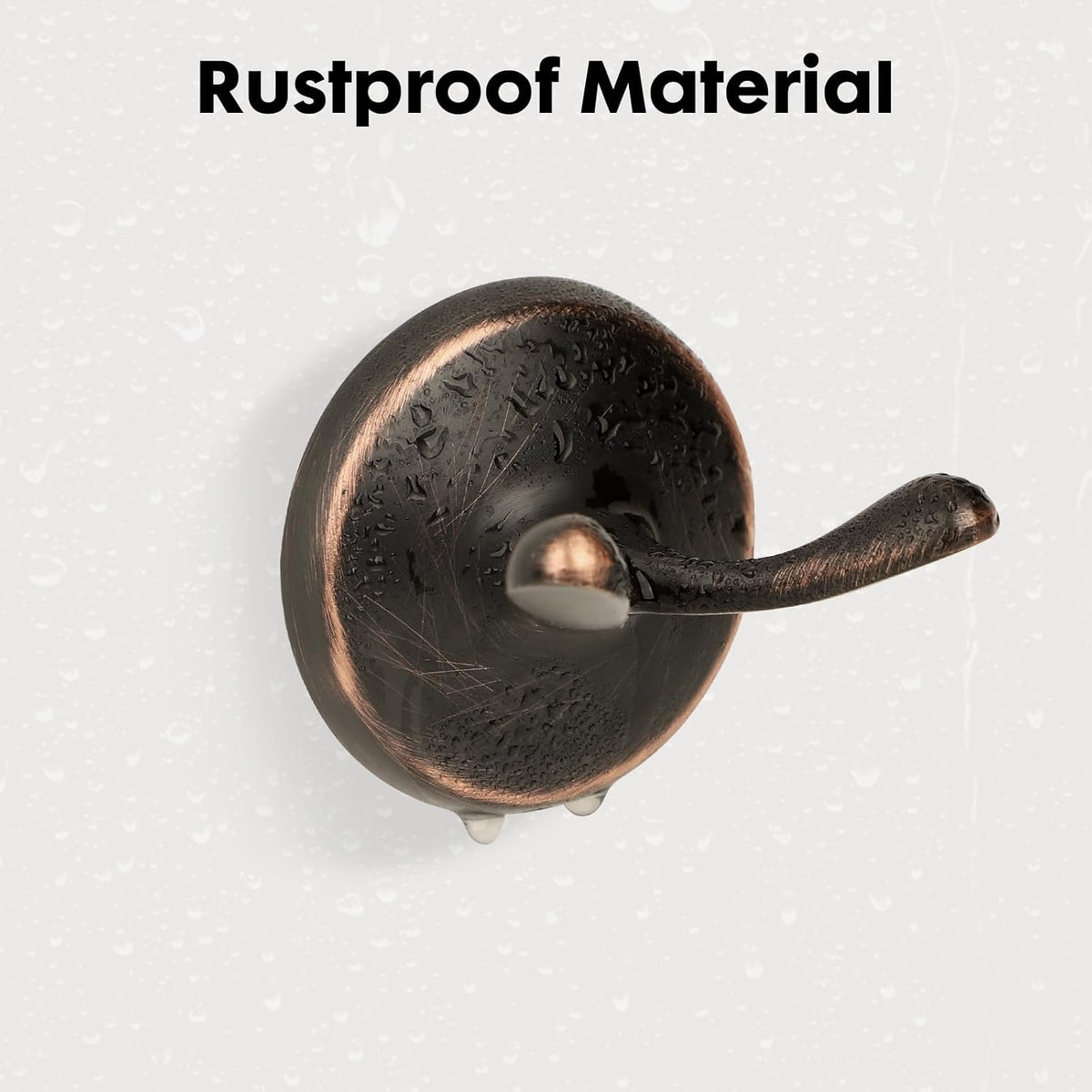 Double Towel Hook Robe Hook for Bathroom Oil Rubbed Bronze