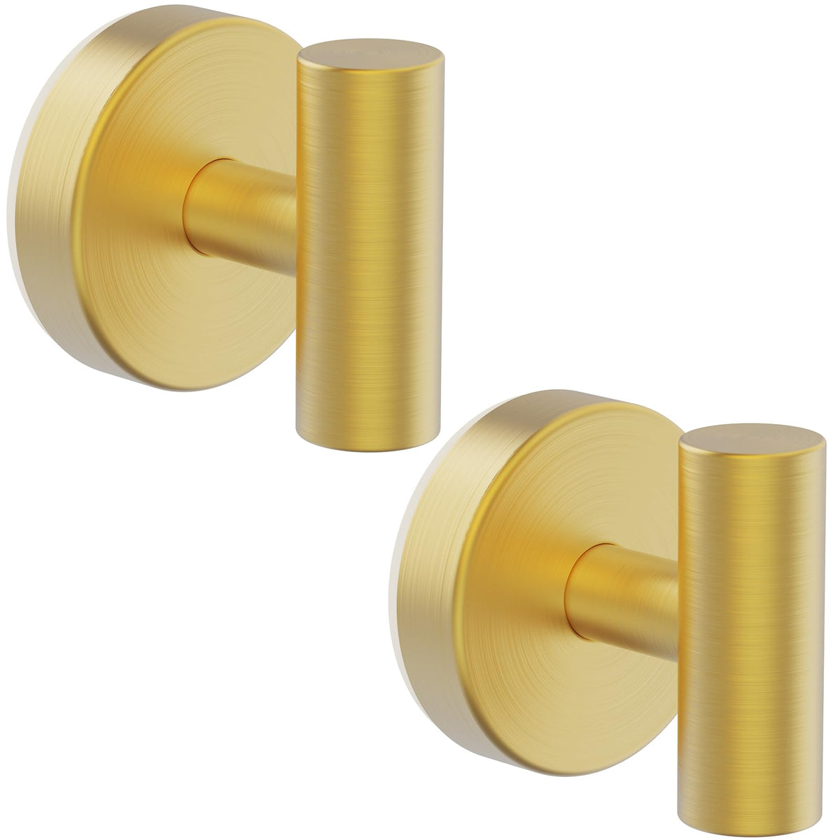 Bntuk Suction Cup Hooks, Removable Shower Hooks for Inside Shower – Towel Hooks for Bathroom Window Glass Mirror Tile, Bath Robe Looafh Hook for Hanging – Waterproof & Rustproof, Black (2 Pack)