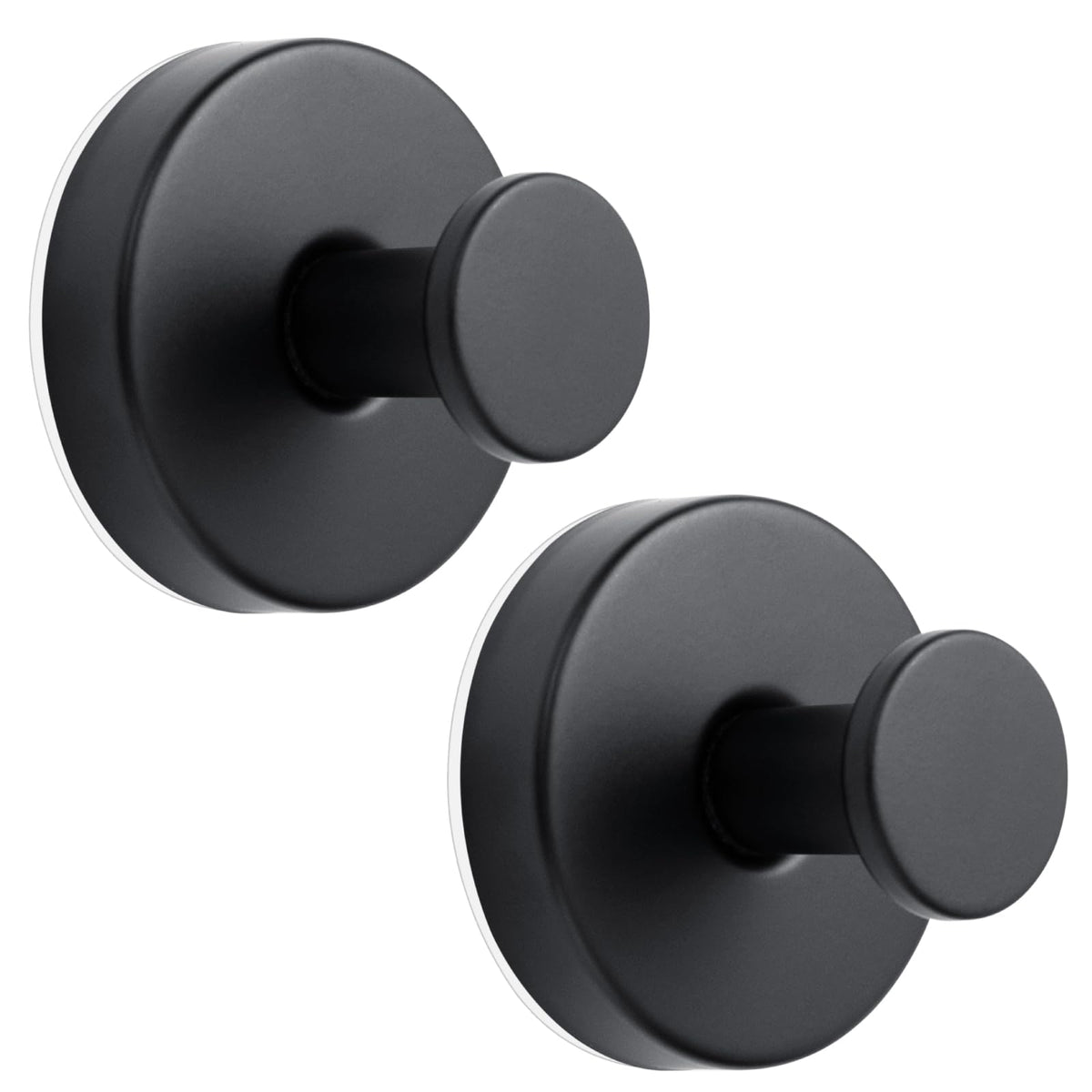 YANGQIHOME Suction Cup Hooks for Shower, No Drill Towel Hooks for Bathrooms, Removable Hooks for Glass, Mirror & Tile, Stainless Steel Shower Hooks for Inside Shower, 2 Pack, Gold