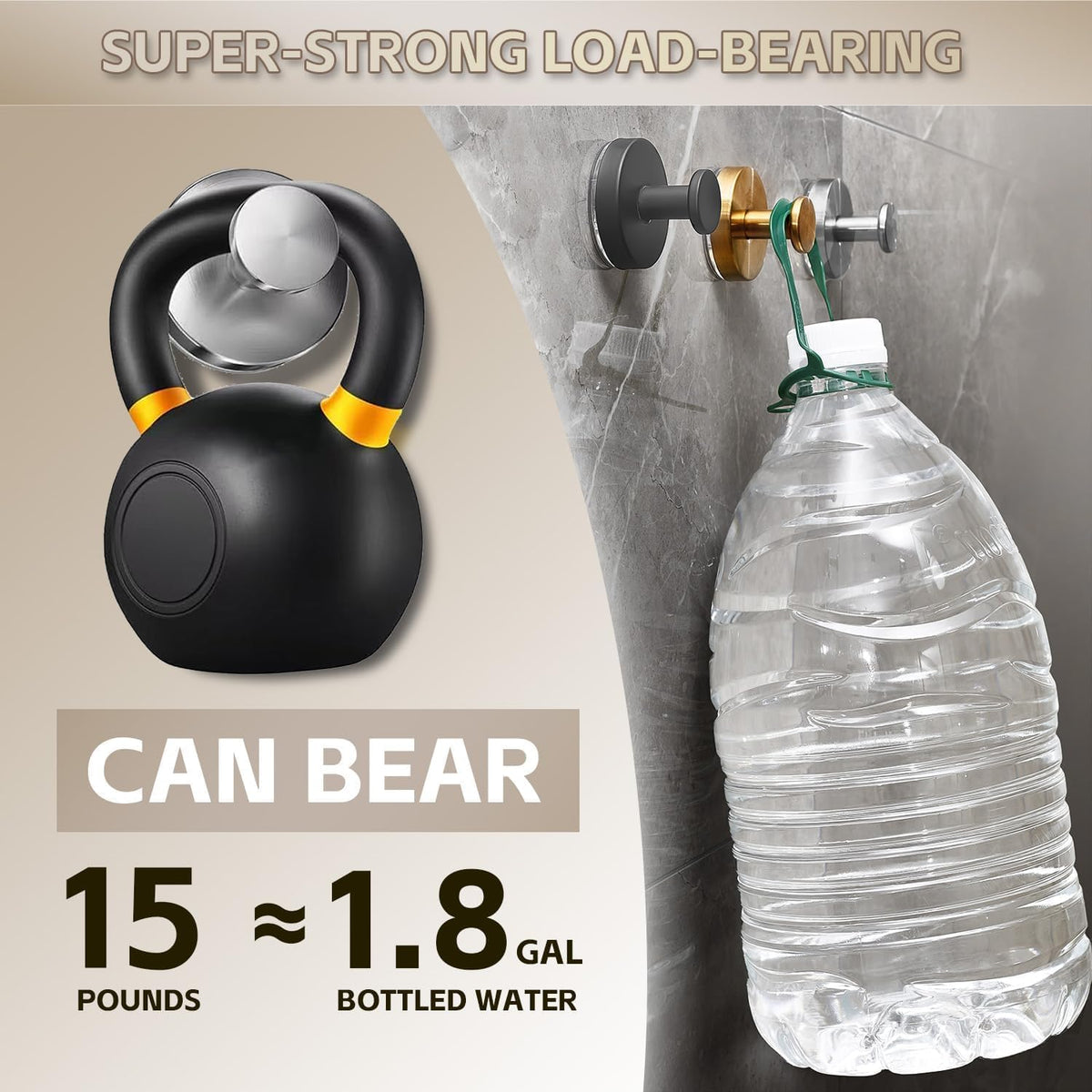 2026 Upgraded Drill-Free Stainless Steel Suction Cup Hooks Multi-Use