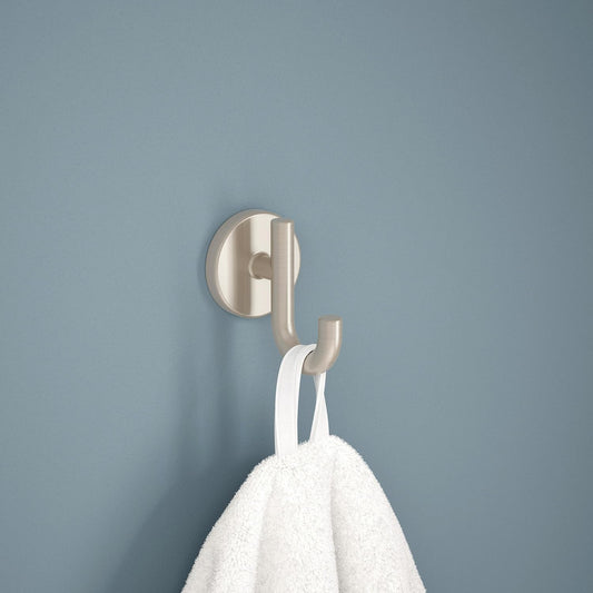 Delta Single Towel Hook for Bathroom or Kitchen| Stainless Steel | Trinsic Accessories