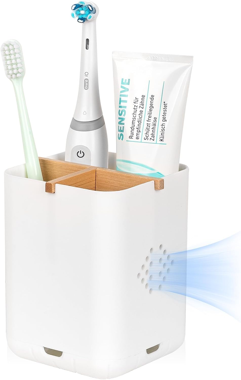 Toothbrush Holders for Bathrooms, Electric Toothbrush Holder, White