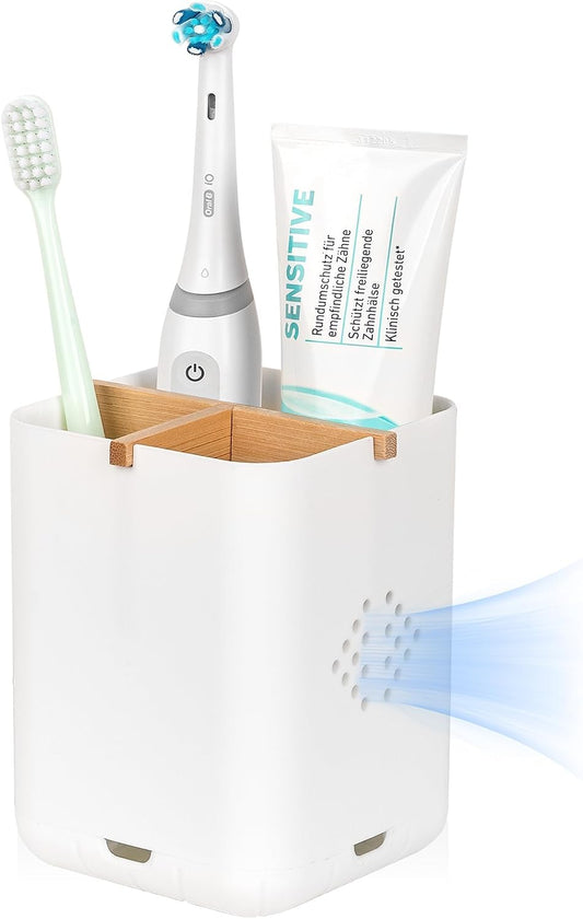 Toothbrush Holders for Bathrooms, Electric Toothbrush Holder, White