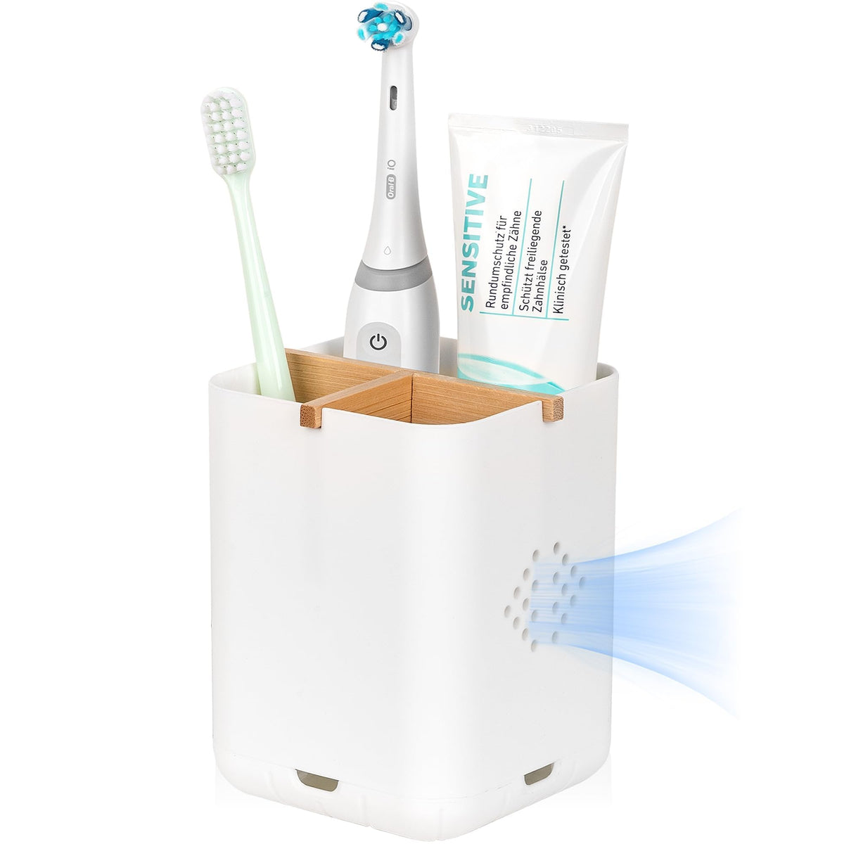 Toothbrush Holders for Bathrooms, Electric Toothbrush Holder, White