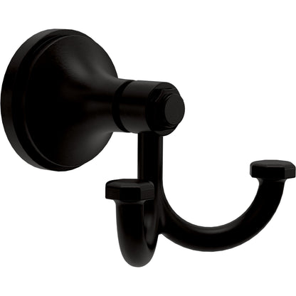 Franklin Brass Woodruff (1-Pack) Towel Hooks Satin Nickel Double Bathroom J Hooks Wall Mounted for Robes & Towels Hand Towel Hook Holder Kitchen, Bathroom Accessories WDRF35-SN