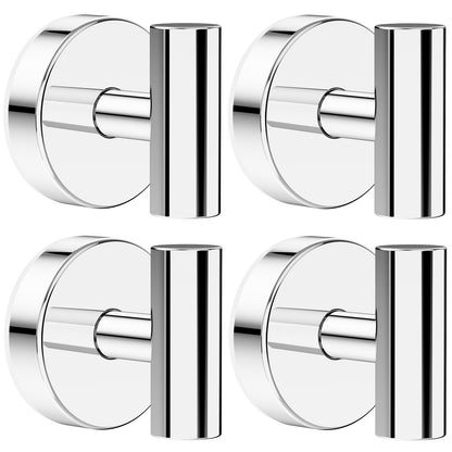 Bntuk Suction Cup Hooks, Removable Shower Hooks for Inside Shower – Towel Hooks for Bathroom Window Glass Mirror Tile, Bath Robe Looafh Hook for Hanging – Waterproof & Rustproof, Black (2 Pack)