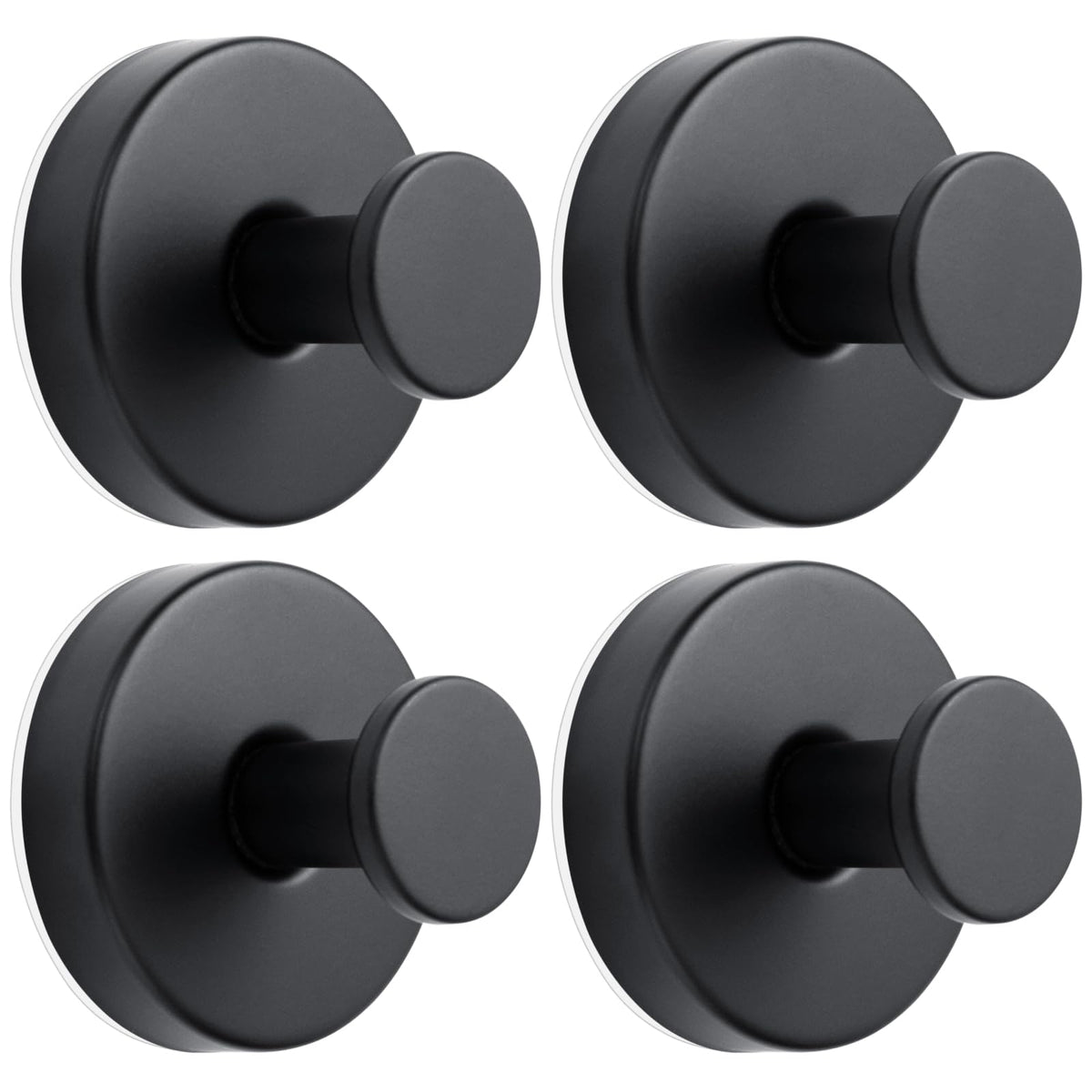 YANGQIHOME Suction Cup Hooks for Shower, No Drill Towel Hooks for Bathrooms, Removable Hooks for Glass, Mirror & Tile, Stainless Steel Shower Hooks for Inside Shower, 2 Pack, Gold