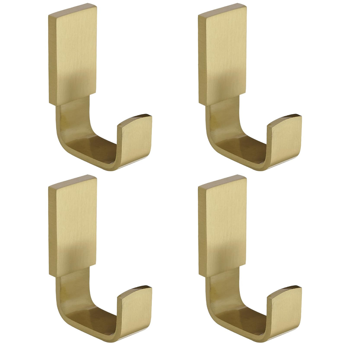 BESy Brass Towel Hook, Bathroom Robe Coat Clothes Hook, Oil Rubbed Bronze
