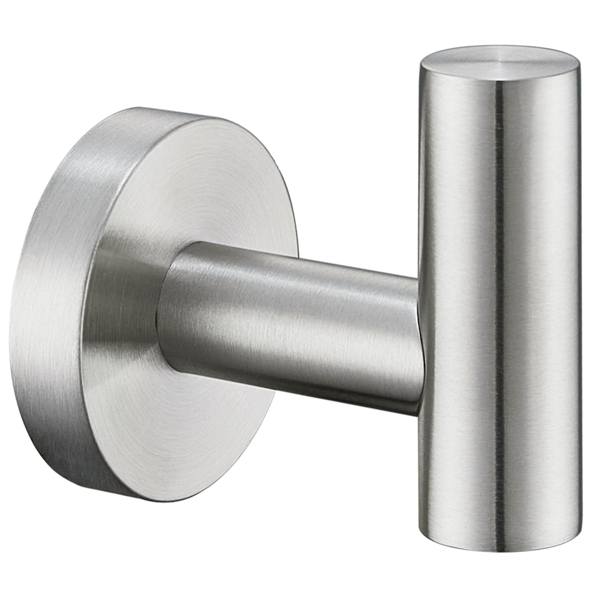 APLusee Brushed Nickel Bathroom Towel Hooks, 2 Pack, 304 Stainless Steel