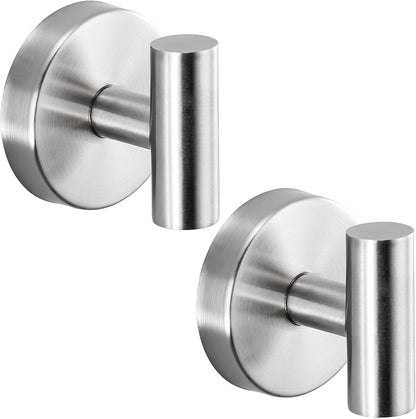 Suction Cup Hooks for Shower - Bathroom Reusable Towel Hooks