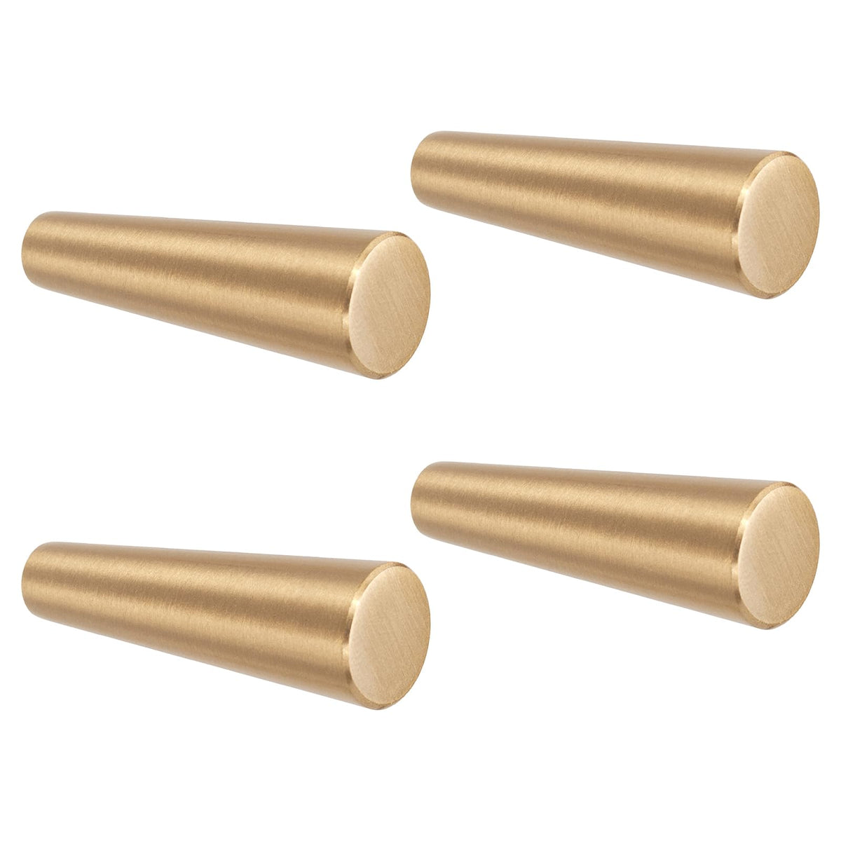 YANGQIHOME Suction Cup Hooks for Shower, No Drill Towel Hooks for Bathrooms, Removable Hooks for Glass, Mirror & Tile, Stainless Steel Shower Hooks for Inside Shower, 2 Pack, Gold