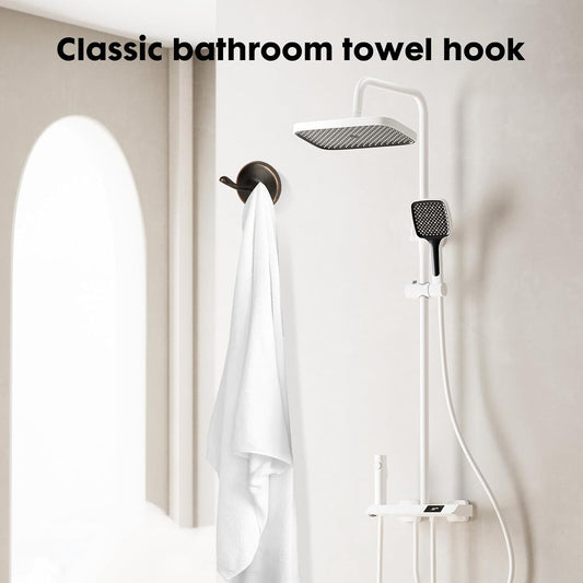 Double Towel Hook Robe Hook for Bathroom Oil Rubbed Bronze