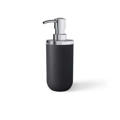 Umbra Junip Soap Holder, Oval Bathroom Soap Dish, Black