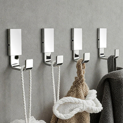 BESy Brass Towel Hook, Bathroom Robe Coat Clothes Hook, Oil Rubbed Bronze