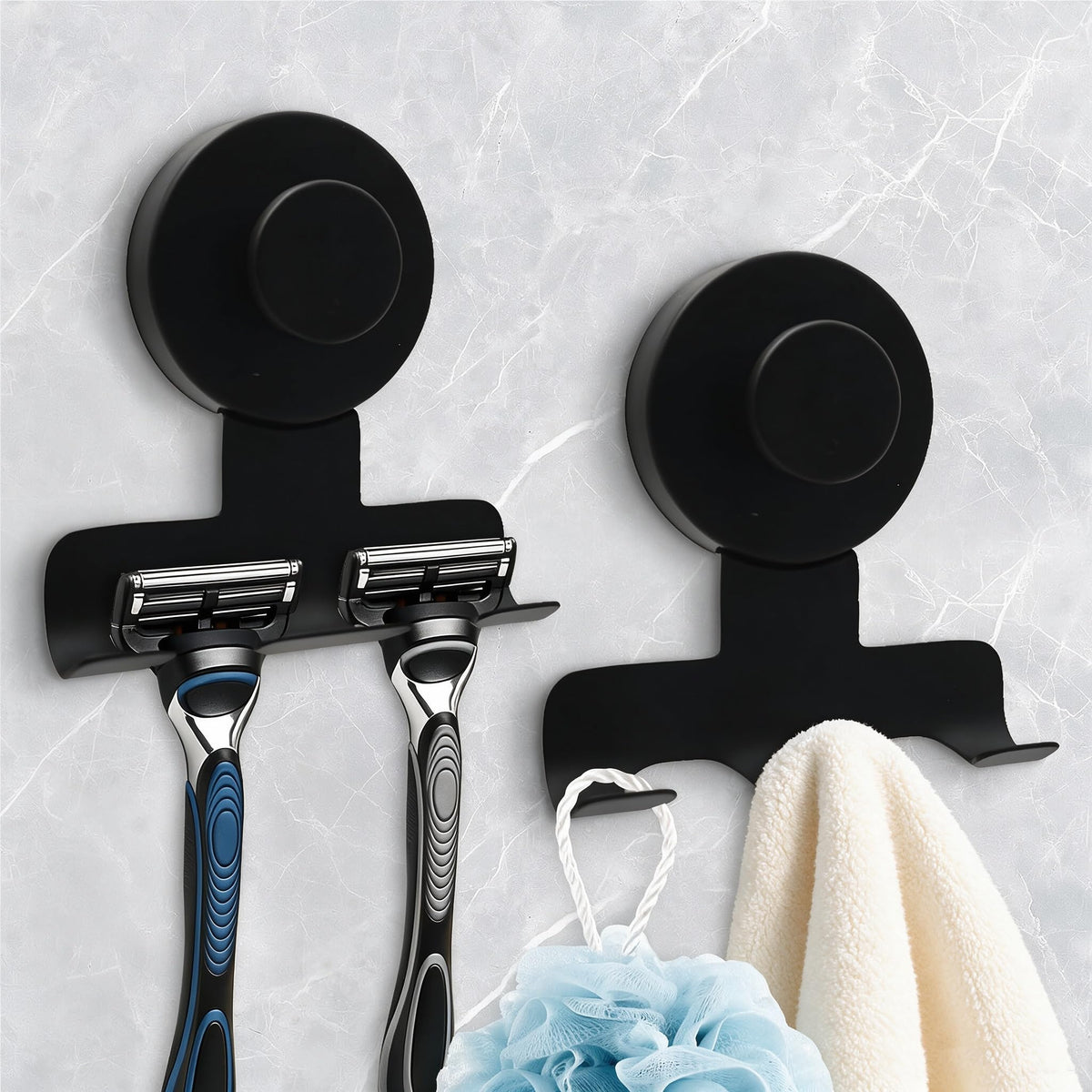 2026 Upgraded Drill-Free Stainless Steel Suction Cup Hooks Multi-Use
